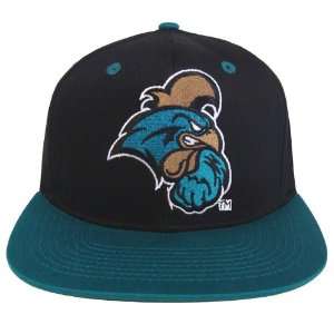 Coastal Carolina Chants Retro Logo Snapback Cap Hat Black Green