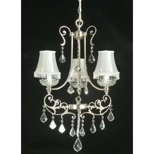 Tiffany GH70336 16.5 Inch by 22 Inch Multicolored Lalique Chandelier 