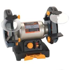  6 inch Variable Speed Bench Grinder with Light