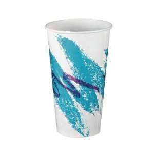  Jazz 20 oz Waxed Paper Cold Cups: Office Products