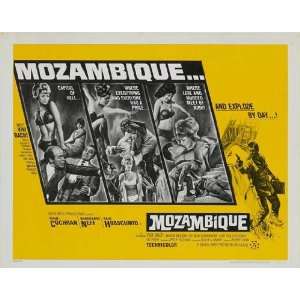 Mozambique Poster Movie B 11 x 14 Inches   28cm x 36cm Hildegard Knef 