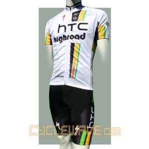  HTC Cycling Jersey and Bib Shorts