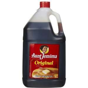Aunt Jemima Syrup, Jug 128 oz Grocery & Gourmet Food