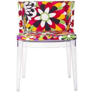   Style Accent Chair with Clear Acrylic Base:  Home & Kitchen