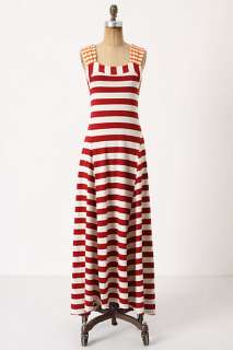 Split Stripes Maxi Dress   Anthropologie
