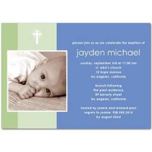  Baptism, Christening Invitations   Gentle Moments: Blue By 