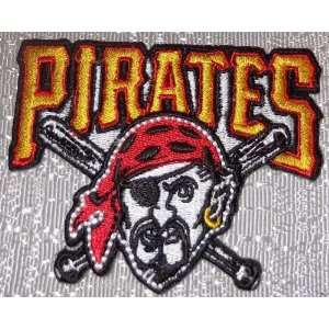  MLB PITTSBURGH PIRATES Logo Embroidered PATCH: Everything 