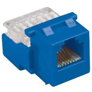  Allen Tel AT24 20 Category 3 Compact Jack Module, Blue, 1 