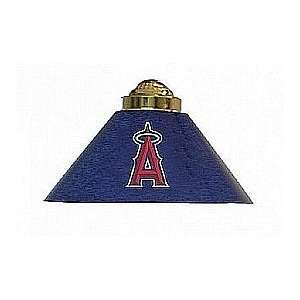 MLB Anaheim Angels Three Shade Metal Billiard Lamp:  Home 