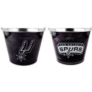  Boelter San Antonio Spurs Metal Bucket: Sports & Outdoors