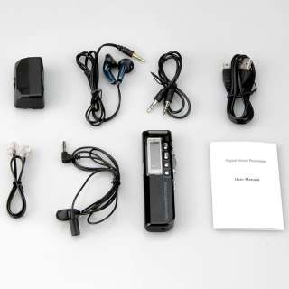 New PRO 4GB USB Digital SPY Audio Voice Recorder Dictaphone  player 