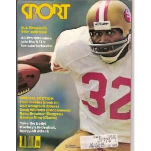 Simpson (Sport Magazine) (November 1978) (San Francisco 49ers 