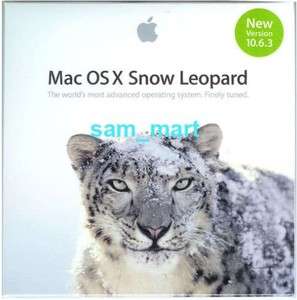   SNOW LEOPARD 10.6.8 OS X MAC FULL INSTALL INTERNATIONAL TO OS X Lion