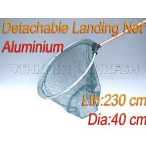   aluminium landing net foldable detachable landing fishing Sports
