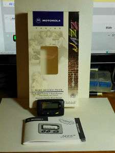 BRAND NEW IN THE BOX MOTOROLA JAZZ ALPHANUMERIC PAGER  