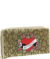 Ed Hardy On The Go Zip Wallet $14.99 (  MSRP $55.00)
