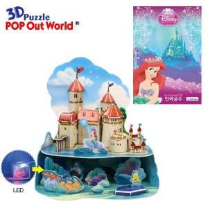  The Little Mermaid, Ariel 3D Puzzle Model Decoration: Toys 