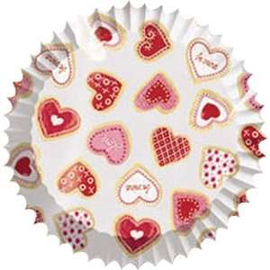  Love Hearts Cupcake Baking Cups 50ct: Toys & Games