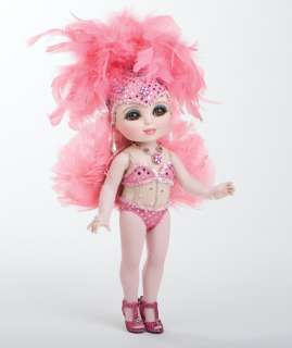 Marie Osmond Adora PINK FLAMINGO BELLE Full Vinyl Vegas Showgirl Doll 