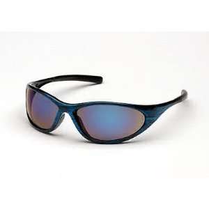  Pyramex SBW3375E Blue Mirror Lens Zone II Glasses