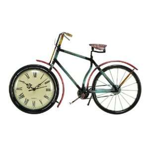  Casa Cortes Vintage Style Bicycle Accent Clock