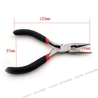 Free Ship 1 Flat Needle Nose Pliers Jewelry Tool 180007  