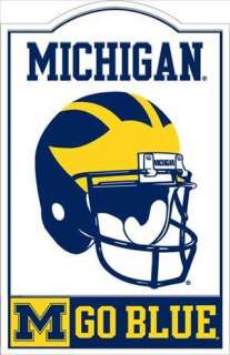 MICHIGAN WOLVERINES NOSTALGIC METAL SIGN   THIS SIGN IS BRAND NEW WITH 