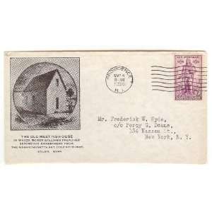   61f) First Day Cover; Old Meeting House; Salem, Mass.: Everything Else