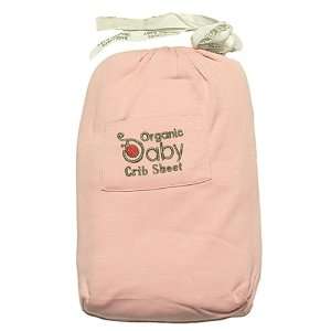  Sage Creek Organics   Crib Sheet   Pink Baby