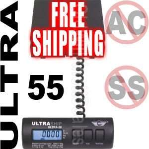   UltraShip 55# Digital Scale _noAC noSS_ Postal Shipping Postage Bench