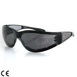  Bobster Eyewear Shield II Sunglasses , Color Black/Smoke 