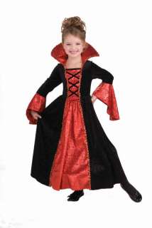 Vampire Princess Girls Child Costume Size S Small 4 6  