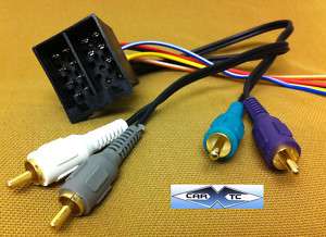 MERCEDES Radio w Amp Wire Harness Stereo Plug MB07  