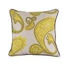 Room Service Global Collection Jaipur Paisley Pillow, 18 inch x 18 