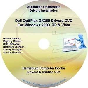 Dell OptiPlex GX260 Drivers Restore Disc Disk CD/DVD  