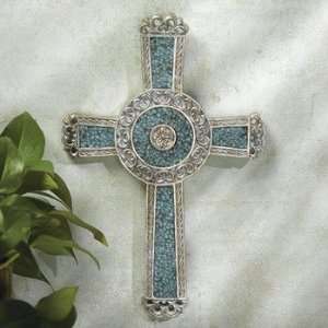  Mosaic Cross Wall Plaque   Party Decorations & Wall 