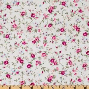  58 Wide Cottage Floral Rose Fabric By The Yard Arts 