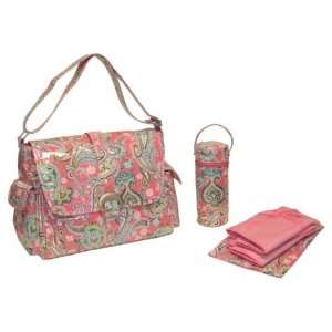  Cotton Candy Paisley Pink  Laminated Buckle Bag: Baby