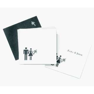   8200 Bride & Groom Favor  Place Cards  pack of 40: Home & Kitchen