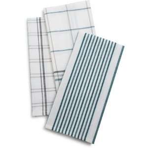 La Mer and Fumee Striped Kitchen Towels 