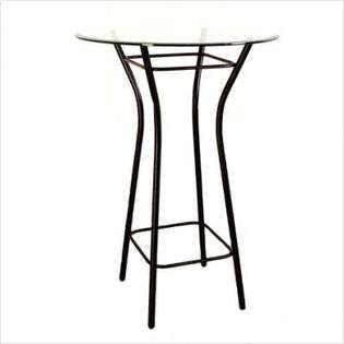   Moderno Bistro Table (2 Pieces)   Metal Finish Aged Iron 