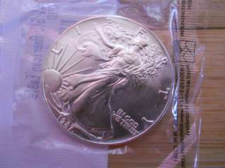 1987 uncirculated American Eagle,silver dollar,sealed  