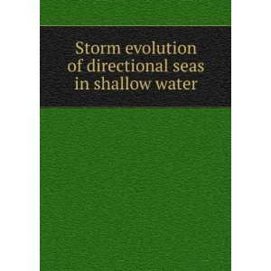  Storm evolution of directional seas in shallow water 