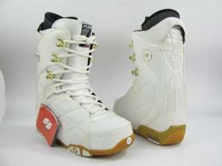 Flow The One Lace Snowboard Boots Mens 8 WHITE $199  