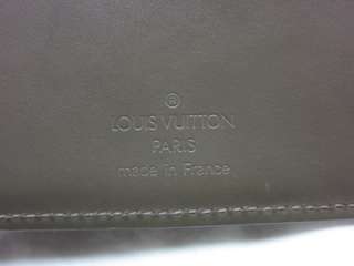 LOUIS VUITTON Brown Epi Portefeuille Elastique Wallet   