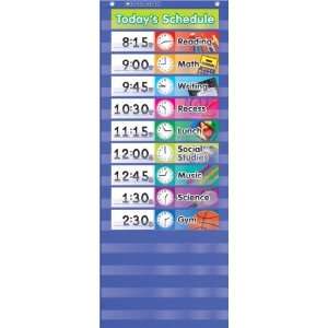  Daily Schedule Pocket Chart [Office Product] Scholastic 