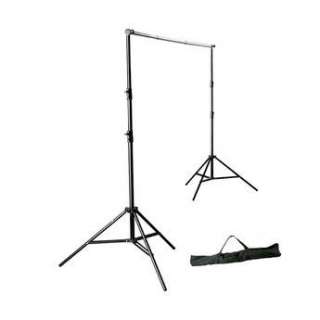 The Photoflex First Studio BackDrop Support Kit includes a BackDrop 
