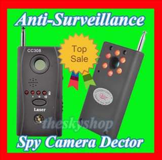 Wi Fi Signal & Spy Camera Lens Detector Compass CC308  