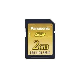  Panasonic 2GB Pro High Speed SD Card   133X: Electronics