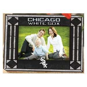 Chicago White Sox Art Glass Horizontal Picture Frame  